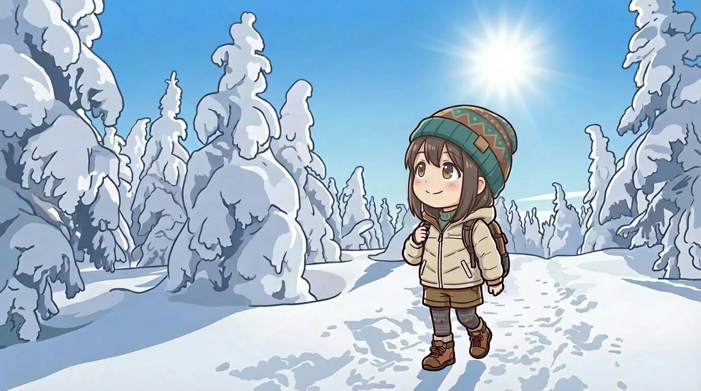 暖かいのに軽い！コロンビアのターボダウン™は冬登山の救世主か