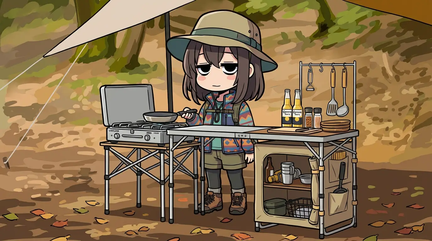 DODのテーブル、種類多すぎ!?登山ガイドの先生が教える「失敗しない選び方」