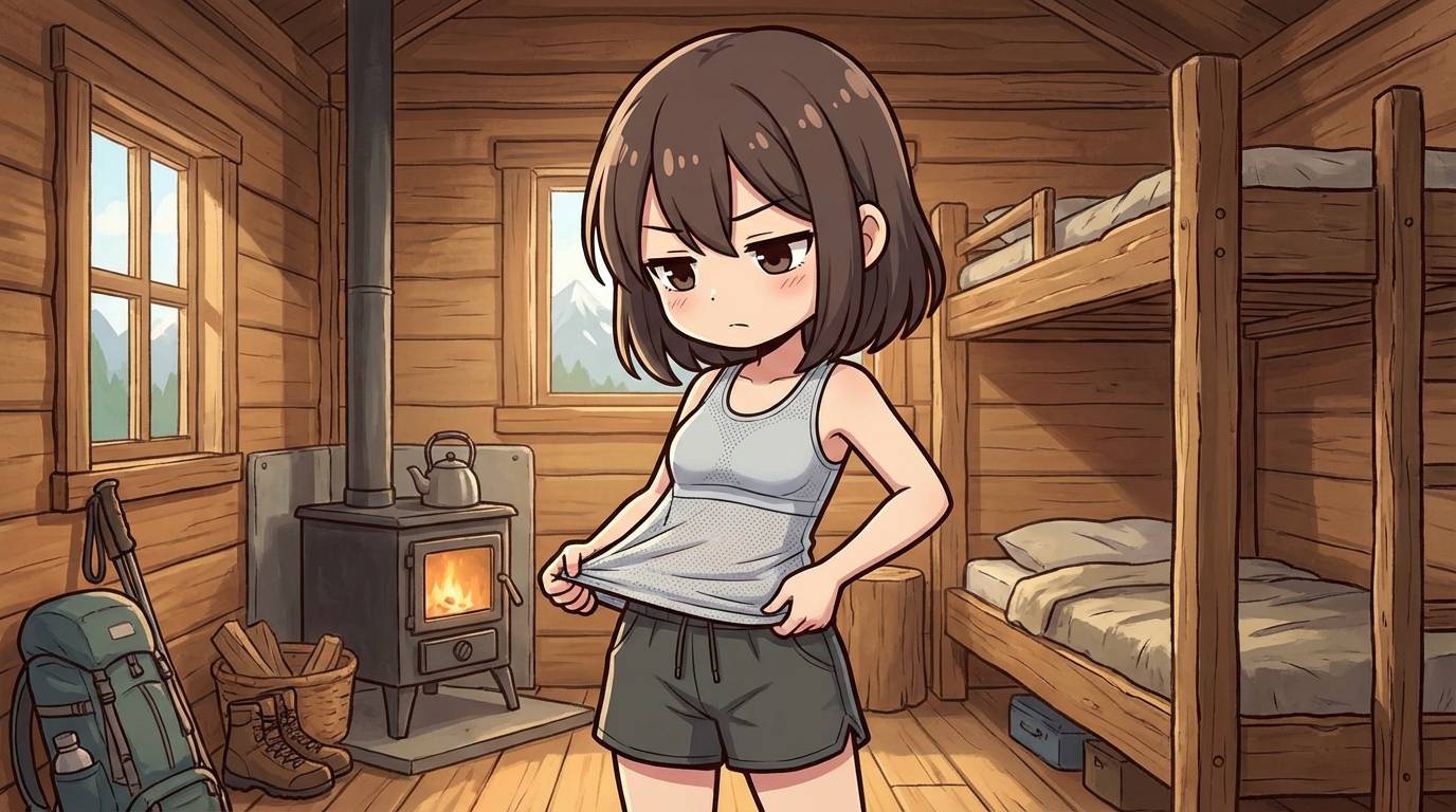 ファイントラック(finetrack)「ドライレイヤー」は本当に汗冷えしない？撥水メッシュの実力を濡れた肌で検証