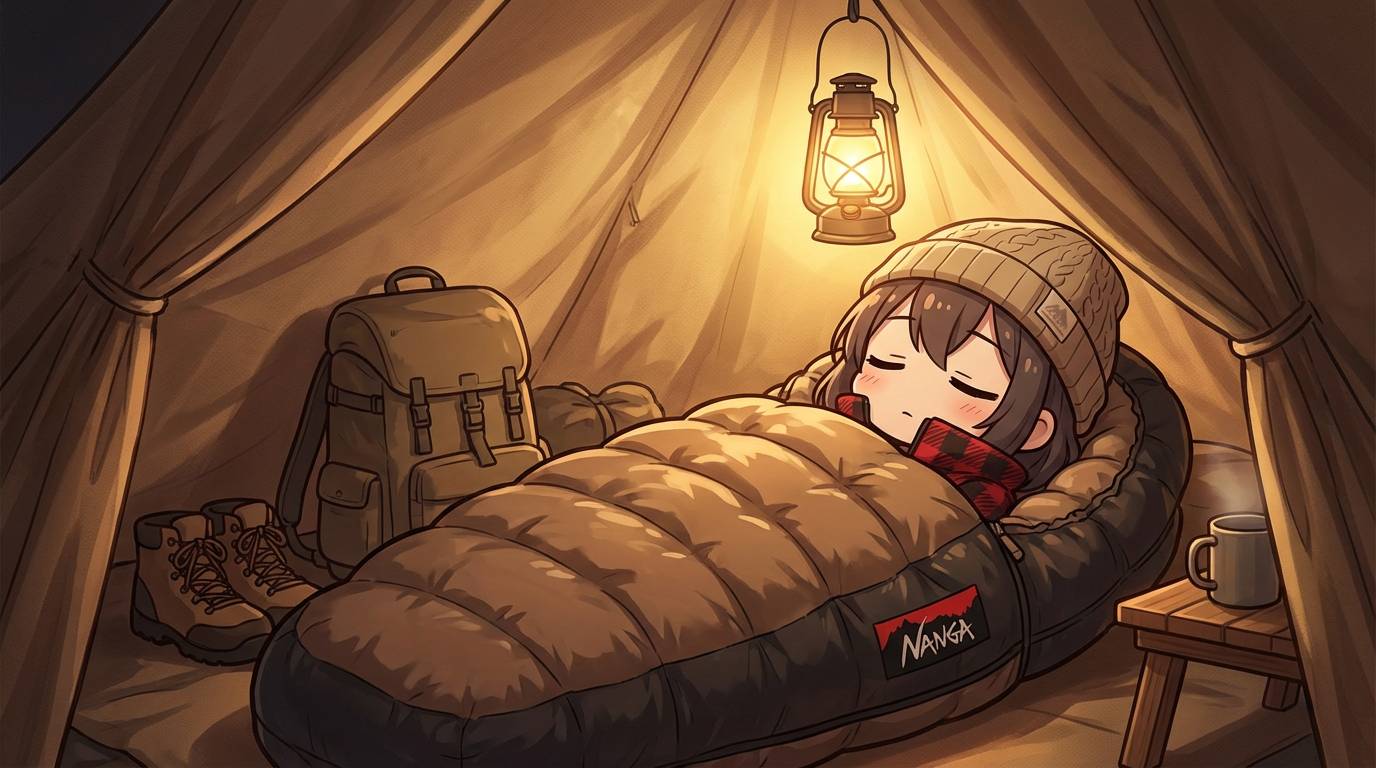 ナンガの寝袋は「永久保証」！破れても直してくれる安心感と暖かさ (Nanga)