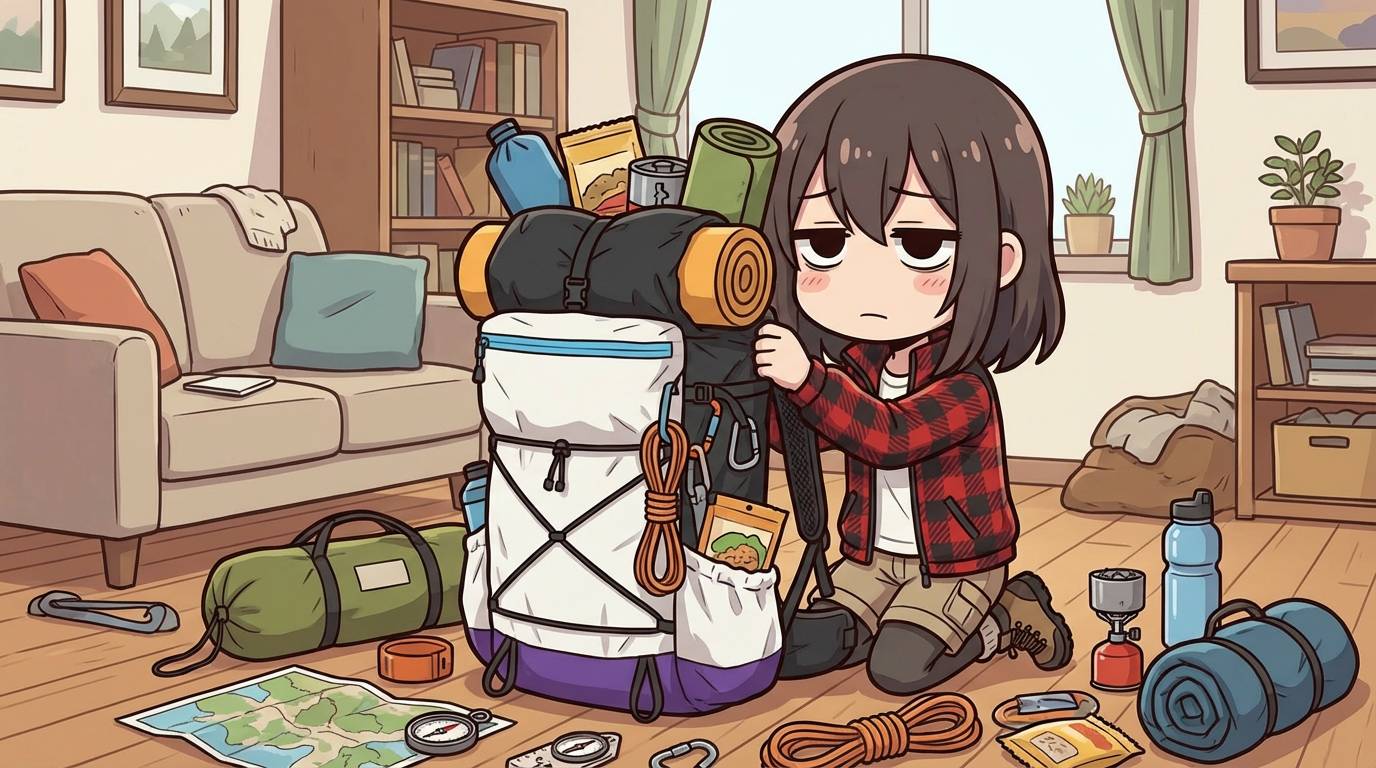 ザックが重い！それ、詰め方のせいかも？パッキングの極意を伝授